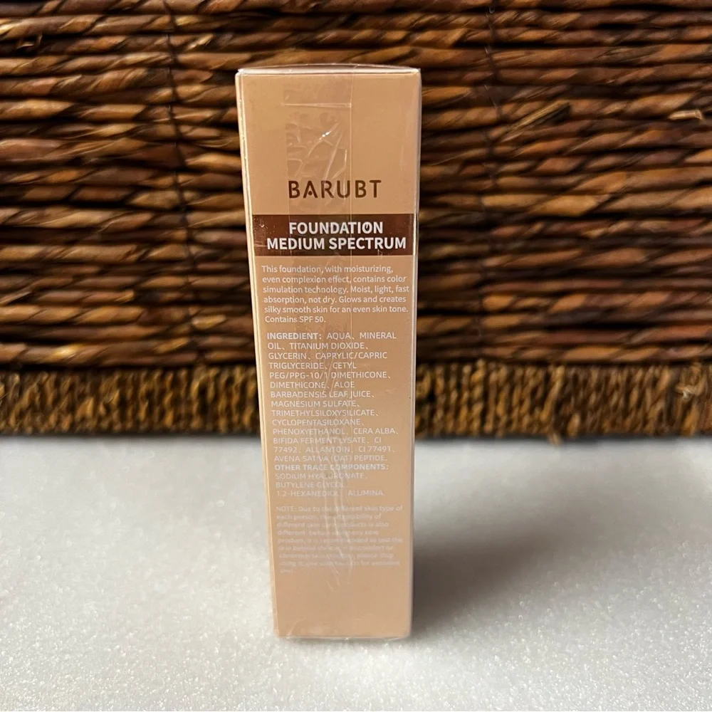 Barubt Foundation Medium Spectrum 1.4 Oz Sealed New